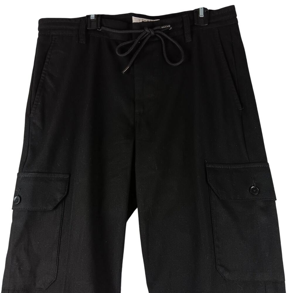 Joseph Abboud Jah Active Cargo Pants Mens‎ 32X32 Black Performance Drawstring